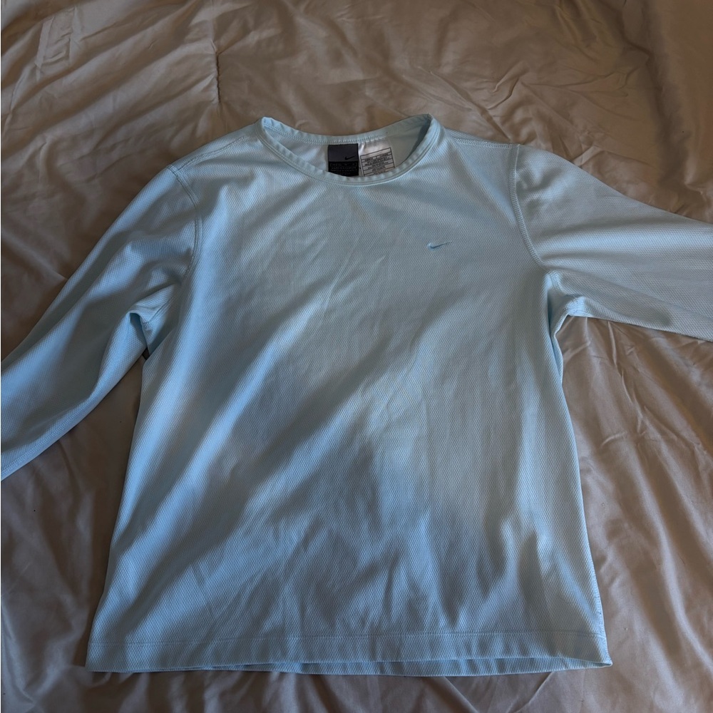 Nike Light Blue Dri-FIT Shirt